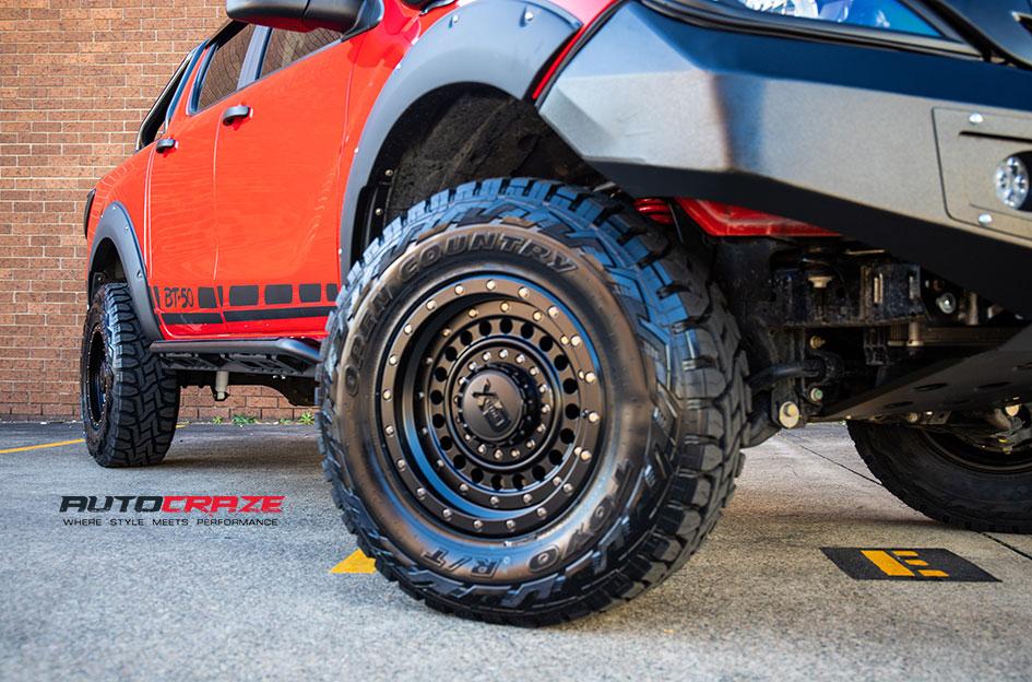 MAZDA BT 50 PANZER XD SATIN BLACK